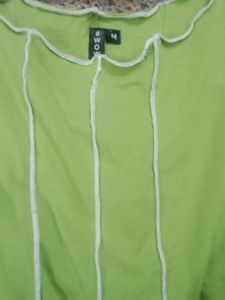 Green Long Sleeve Top