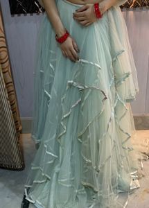 Beautiful Embroidery Net Lehanga🎀💝💗