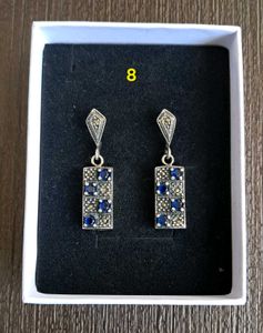 Jewellery Set Silver Oxidized 92.5