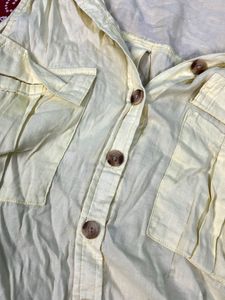 Yellow Sleeveless Top
