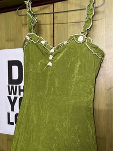 Cute Greenish Dress For Women