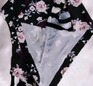 Floral Bikini Bottom