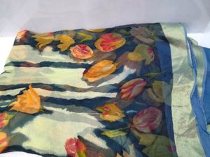 Floral Print Saree