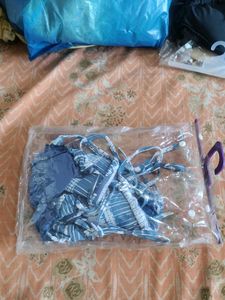 Blue &amp; White Bikini Set