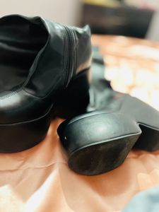 Forever Thigh Lengh Platform Heel Boots