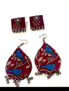 Bird Art Earings and studs