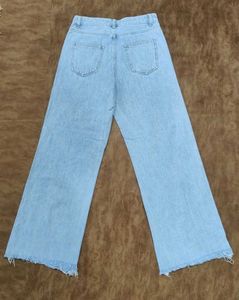 Light Wash Wide Leg Jeans