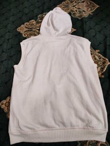 College Vintage Sleeveless Hoodie