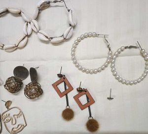 Stylish Earrings &amp; Oxidised Jhumka