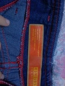 Girls Navy Blue Jeans