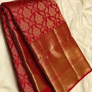 New women banarasi soft silk saree