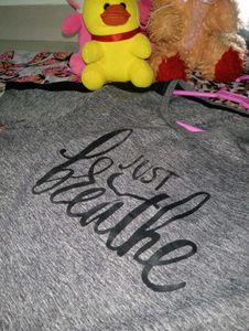 &#34;Just Breathe&#34; Graphic tee