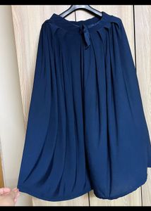 Blue Flared Palazzo