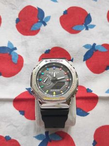 G-Shock GA-2100 "Casioak" Silver