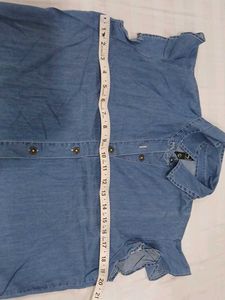 Denim Crop Top