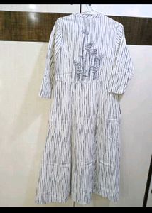 Biba White Kurta