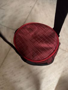 Red Checked Gym &amp; Travel Bag