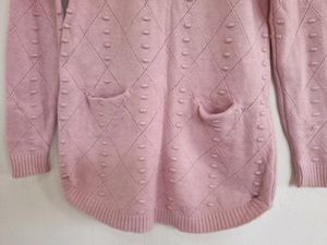 Pink Sweater With Pocket