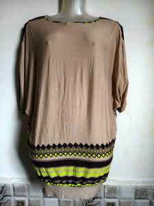 🎁Buy 1, Get 1 Free🎁L-XL Beige Tunic Top