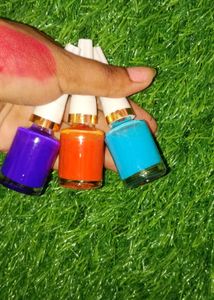 Nail Polish Set - White, Black, &amp; Brown