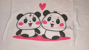 Cute Panda Graphic Tee