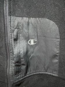 Champion Classic Vintage Zipup Black Fleece