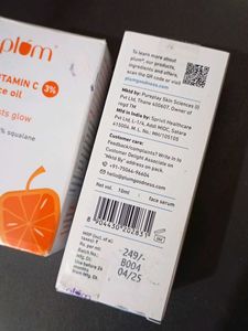 Plum Vitamin C &amp; Niacinamide Serum combo