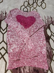 Cute Heart Sweater