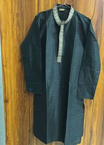 Elegant Black Kurta