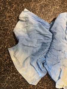 Striped Blue &amp; White Skirt