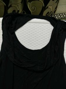 Free Size Black Tank Top