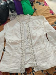 White Denim Jackets