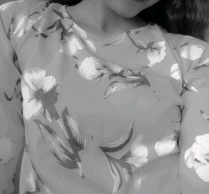 Yellow Printed Top