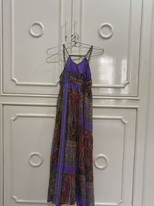 Paisley Print Dress