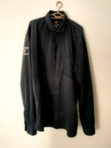 Volcom Black Button-Down Shirt