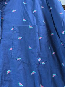 Old Navy Blue Print Shirt