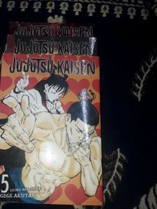 Combo Of JUJUTSU kaisen Manga Vol 4,5,6,7