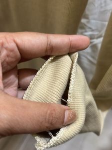 winter beige bodycon dress