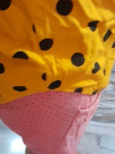 Vintage Polka Dot Button-Down