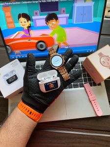 Fossil Gen 9 And Apple Air Pods With Screen