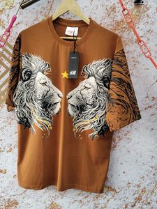 Lion Graphic Print Tee