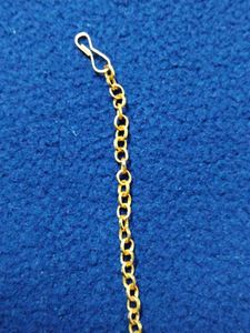 Elegant Indian Gold Plated Pearl Maangtikka