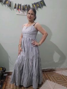 Striped Maxi Dress