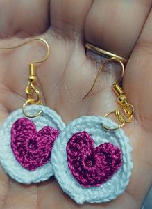 White And Pink Hearts