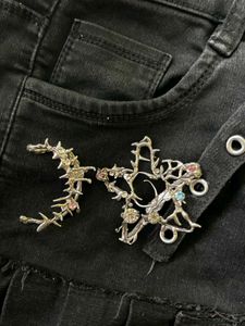 Y2k Earcuff Moon And Star