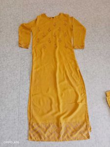 Yellow Kurta Set
