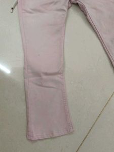 Cute Pink Girls Jeans