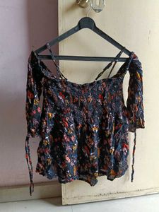 Floral Off-Shoulder Top