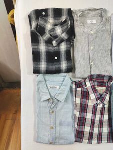 Men 6 Branded Shirts Combo