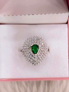 Pure Silver Ladies Ring